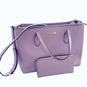 Kate Spade Tote with matching wallet